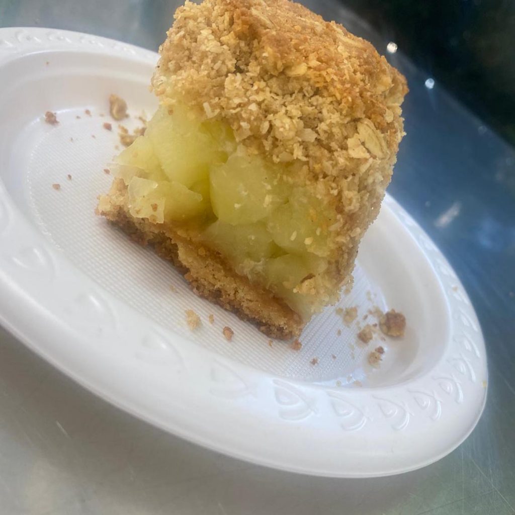 Apple crumble Bilpin Fruit Bowl